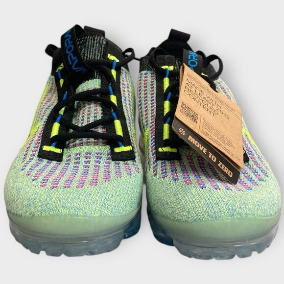 Nike Air VaporMax 2021 Flyknit Next Nature Grade School DX3367-700 size 4.5Y New - Picture 3 of 9